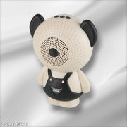 Cute Panda Portable Wireless Bluetooth Speaker with Rich Bass, Built-in Mic, and High-Quality Sound