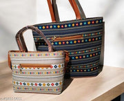 Premium Designer Handbag Combo Set for Women – Buy 1 Get 1 Free | Trendy Shoulder Bag, Tote Bag & Pouch | Stylish Ladies Handbag for Office, College, Party & Travel