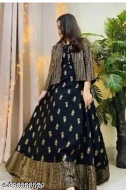 new trandy gown with koti