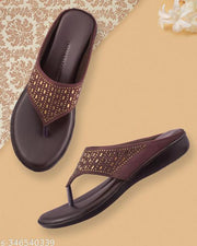 HUNYZA  latest casual Falts Fashion Stylish Sandals and slippers