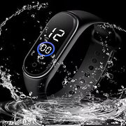 Waterproof Digital Black Touch Display Watch for Stylish Kids Birthday Gift Digital Watch for-(Boys Girls and Kids)