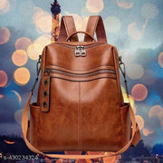 MomsyStore Leather Backpacks For Girls And Women
