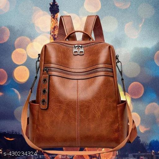 MomsyStore Leather Backpacks For Girls And Women
