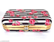 Beautiful Handicraft Good Quality Printed Trendy Beautiful Clutch handbag Purse For Wedding, Party, Bridal, Casual