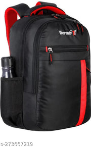 TORRENTO STYLISH LAPTOP/SCHOOL/COLLEGE/TUTION CABINSIZE Waterproof Backpack  (Black, red, 35 L)