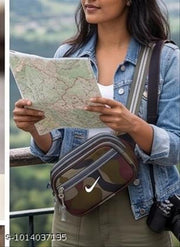 Premium Camouflage Crossbody Sling Bag