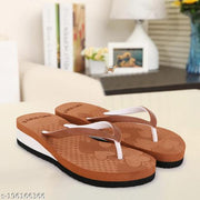 Two Soft Women's Daily use stylish slippers/flipflop/Heels Slipper for Women & Girls
