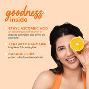 Plum Goodness Mandarin & Vitamin C Foaming Face Wash For Glowing Skin