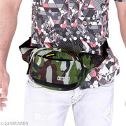 i-bag Combo Waist Bag Fanny Pack for Traveling Casual Running Hiking Cycling Sports Workout Money Pouch for Men and Women
