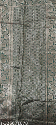 Banarasi Patola Silk Saree For Womens With Blouse Piece