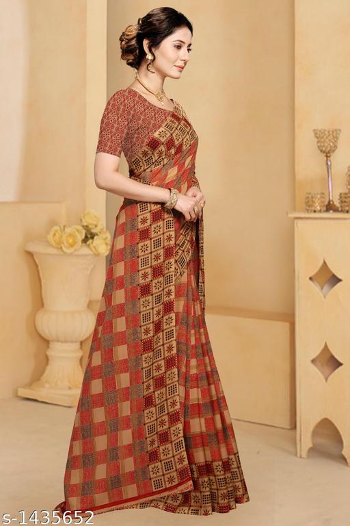 Elegant Georgette Saree