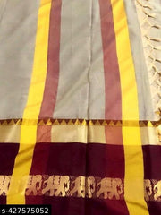 Hathi Design Silk Saree (Hathi Saree)