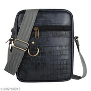 Fashion Twist  Stylish Fancy CrossBody  Sling Bags DS CROCO GRY