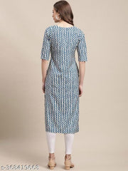 VIRHAN DESIGN PRINTED CREPE RAYON 2 COMBO PACK KURTIS FOR WOMEN