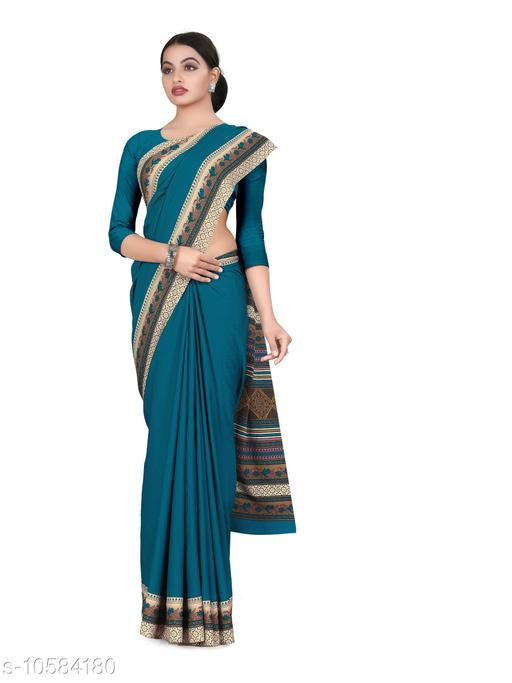 Women's Printed Crepe Casual Saree