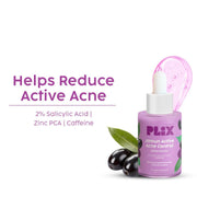 Plix 2% Salicylic Acid Serum for Active Acne & Blackheads – 30 ml