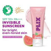 Plix Guava Glow Invisible Sunscreen SPF 50+ PA+++ – 50 g