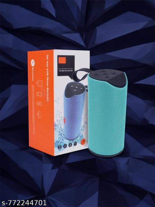 TG-113 High Bass 10W Bluetooth Speaker Thunder Sound Portable AUX , USB , SD Card,3hour battery backup, (Random Assorted)