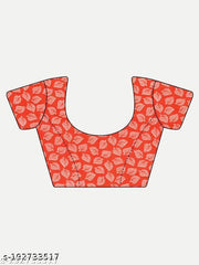 Polka Dot  Printed Georgette Saree