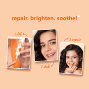 Plum Goodness 3% Vitamin C, 3% Peptide & 3% Caffeine Under Eye Cream with Mandarin