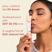 Chemist At Play Ceramides + 2% Kojic Acid Tinted Lip Balm (Vanilla) | SPF 50 PA++++ | 10 gm