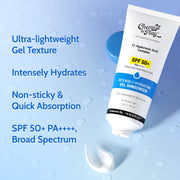 Chemist At Play 1% Hyaluronic Acid Gel Sunscreen For Deep Hydration | SPF 50+ PA++++ - 45 gm