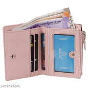 Small Women's Wallet -PU Leather Multi Wallets | Credit Card Holder | Coin Purse Zipper -Small Secure Card Case/Gift