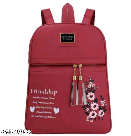 Elite Versatile Women Backpack for School Travel Backpack