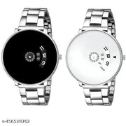 Men's and Boy's Quartz Watch with Analog Display and Stainless Steel Strap Paidu Analog,Sport Watch