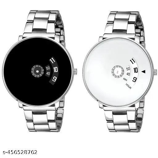 Men's and Boy's Quartz Watch with Analog Display and Stainless Steel Strap Paidu Analog,Sport Watch