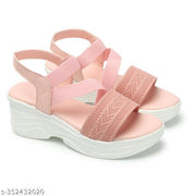 Kajmi Fashion Casual Attractive Desigen wedges Hil Fansy Solid Comfortable Sole For Womens & Girls