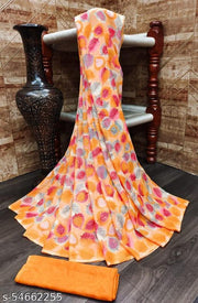 Alisha Drishya Georgette Sarees