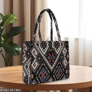 Dixon Dixon DIXON Casual Canvas Fabric Shoulder Trendy Design Handheld Tote Bag For Women