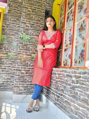 embroidery rayon kurti