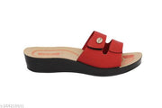 Aerowalk Women Casual Slipper 0402_RED