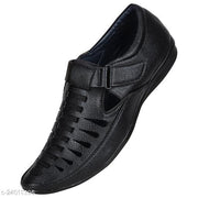 Stylish Men's Black Sandals