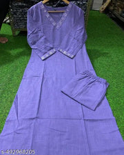 New Purple Kurta and Pent