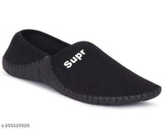 Men's Mesh Outdoor Casual Loafer Shoes |  new trendy black Mojaris for men's