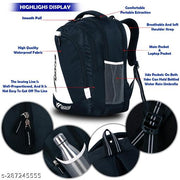 School bags For Men Women Boys Girls/Office School College Teens & Students spacy casual comfortable school bag Waterproof School Laptop Bag Backpack