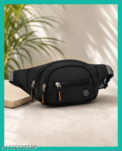 Stylo Waist Bag for Men & Women – Multi-Pocket Adjustable Fanny Pack Waist bag