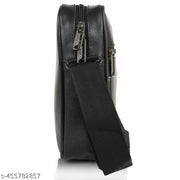 Stylish Professional Casual Synthetic Leather Bag/Shoulder Bag for Men/Travel Bag/Cross Body Bag/Office Business Bag/Messenger Bag/Stylish Sling Bag for Men & Women