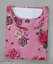Polyster/Crepe fabric-Women Ethnic Wear Women Crepe Fabric Printed Straight Kurti, Size -S, M, L, XL, XXL, 2XL, XXXL, 3XL, 4XL, 5XL ( New Arrival New Design Fashionable Kurti )