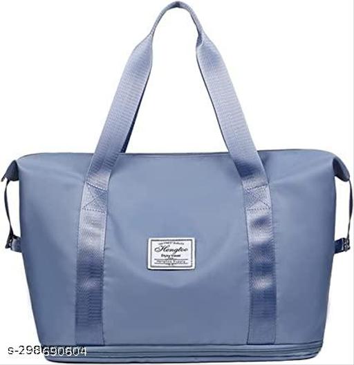 Large Capacity Travel Bag, Heavy Quality Lightweight Waterproof Travel bag, Easy to carry, Traveling Bag for women, 40cm Expandable Travel Bag