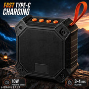 Baby Blast X3 Type c Rapid Charging 8 watt Portable Wireless Travel mini small speaker with balanced audio crystal clear sound