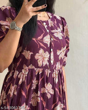New Stylish Printed Anarkali Kurta
