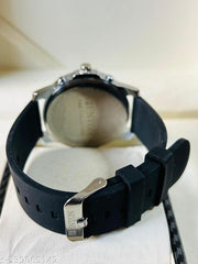 Trendy Round Analog Watch - For Men