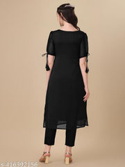 Embroidery Silk Kurti