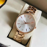 Newly Arrived Women Rose Gold Casual Watches For Women Girls