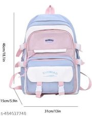 Stylish Large Capacity Backpack Durable Oxford Adjustable Straps Lightweight
