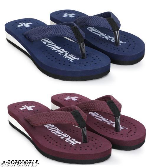 Priksh New stylish Flip flops combo for womens